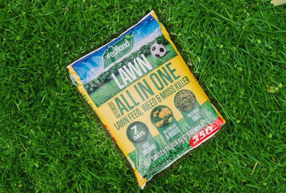 Image of the westlands lawn all in one on grass.